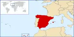 Localización de España