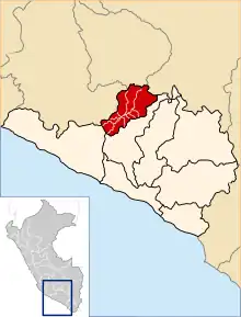 Provincia de La Unión en Arequipa