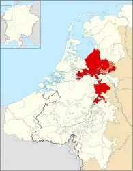 Ubicación de Güeldres