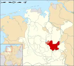 Ubicación de Minden