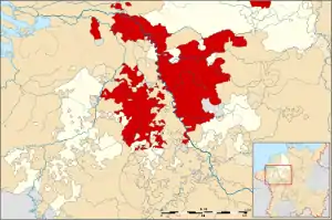 Ubicación de Jülich-Cléveris-Berg