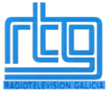 Logo de Radiotelevisión Galicia (RTG) desde 1985 hasta 1989.