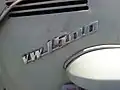 Emblema VW 1500. Utilizado entre 1968 y 1973.