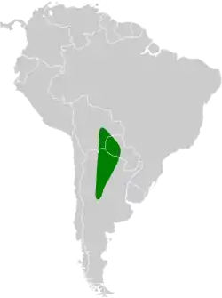 Distribución geográfica del soldadito común.