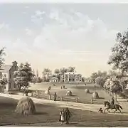 Green Meadow in Kadriorg (ca. 1865), de Lorenz-Heinrich Petersen  (1805-1895)