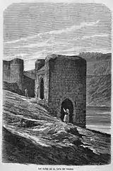 Los Baños de la Cava en Toledo, en El Museo Universal, 1866.