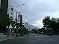 Avenida Francisco de Miranda a nivel de Los Palos Grandes.