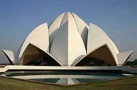 Templo del loto, India.