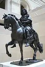 Louis XIV à cheval (1692), Paris, museo del Louvre.