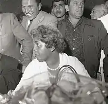 Lillian Hardin en Israel, 1959