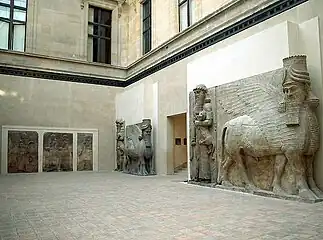 Sala 6 del Museo del Louvre: Khorsabad.