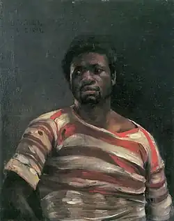 Negro Otelo (1884),  78 x 58.5 cm., Lentos Art Museum, Linz