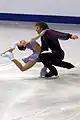 Pirueta en parejaLubov Iliushechkina y Nodari Maisuradze