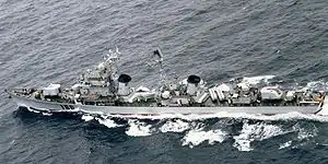 Luda III class destroyer Zhuhai (166)