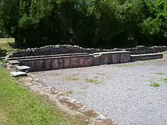 La piscina de las termas del norte.