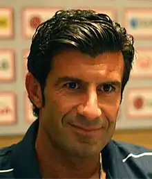 Luís Figo, futbolista retirado nacido un 4 de noviembre.