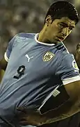 Luis Suarez, futbolista nacido un 24 de enero.