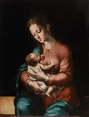 La Virgen de la leche. Luis de Morales, c. 1565. Legado Pablo Bosch.