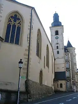 Iglesia de San Miguel, antigua capilla del castillo