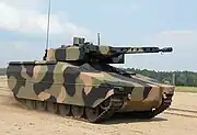 Lynx KF31 en colores del ejército australiano.