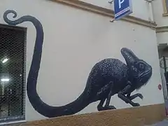 Grafiti en el Soho de Málaga