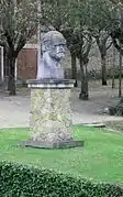 Busto de Zola en Médan (Yvelines).