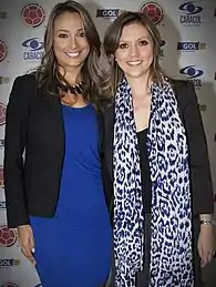 Mónica Jaramillo y Catalina Gómez, Periodistas y presentadoras de televisión.