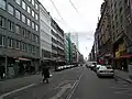 Münchener Straße, vista en dirección a la Willy-Brandt-Platz.