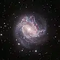 Otra imagen de M83 por el ESO.