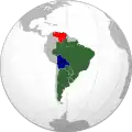 Países Miembros de Mercosur.