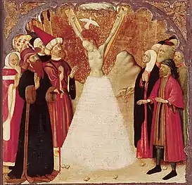 Bernat Martorell. Martirio de Santa Eulalia. c. 1427-1437.