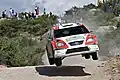 Federico Villagra en el Rally de Argentina de 2008