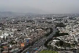 En el distrito de San Borja.
