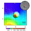 en latín: Hecates Tholus.