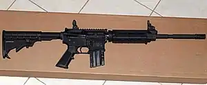 Un Smith & Wesson M&P15.