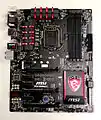 Una placa base MSI Z97A GAMING 5.