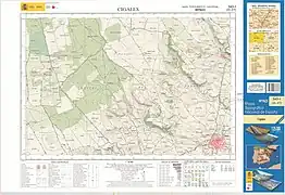 Mapa Topográfico del año 2017