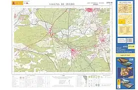 Mapa Topográfico del año 2010