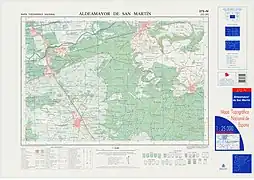 Mapa Topográfico del año 2002