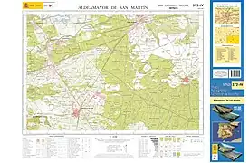 Mapa Topográfico del año 2010