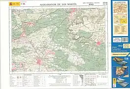 Mapa Topográfico del año 2017