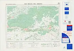 Mapa Topográfico del año 2002