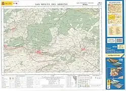 Mapa Topográfico del año 2014