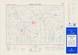 Mapa Topográfico del año 1995