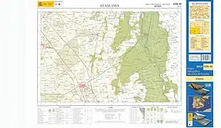 Mapa Topográfico del año 2009