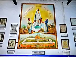 Izamal es un lugar Mariano. La Virgen tiene su museo en el ex convento.