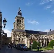 Fachada occidental de la basílica Saint-Servais, Maastricht