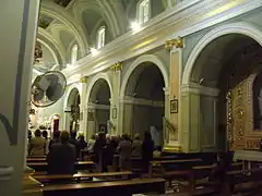 Iglesia parroquial de la Transfiguración del Salvador.