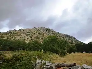 Cumbre de la Machota Alta o Pico del Fraile (1466 m).