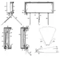 Diseño original de la mina, patentado por Norman MacLeod en 1956.